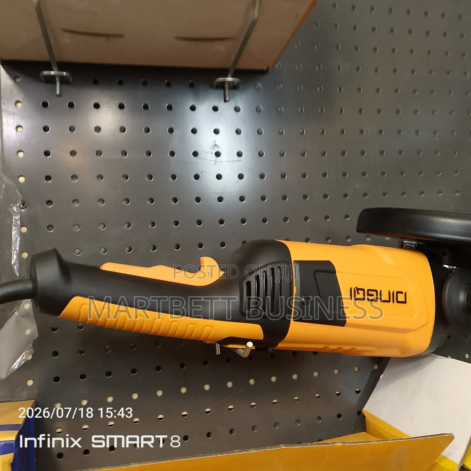 9" Angle Grinder Powerful Dingo