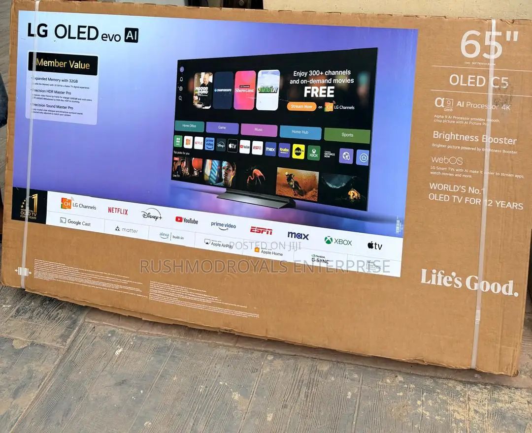 Game With the Power of LG Oled 65" Smart Alpha 9 Ai TV