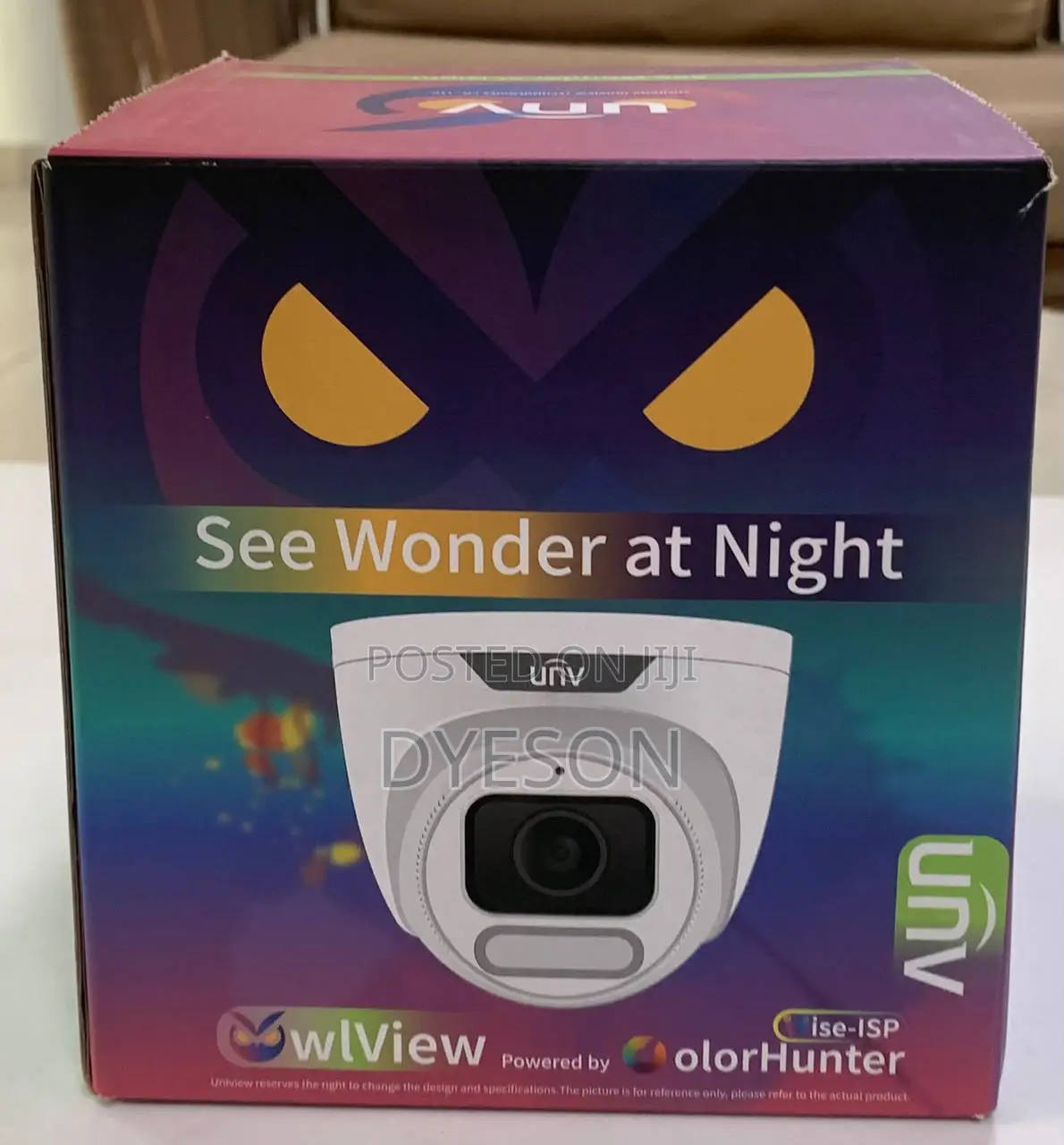 4mp Colorhunter Wise-Isp Fixed Warm Light Turret Network Camera