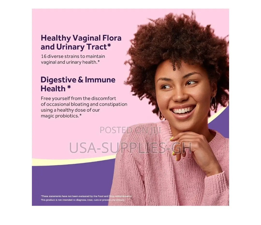 Doctor's Recipes Women's Probiotic, 60 Caps With Organic Cranberry Usa