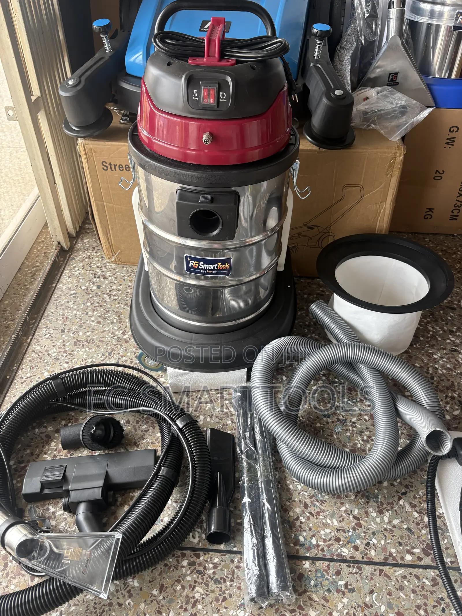 Wet Dry Carpet Sofa and Vacuum Cleaner 1500w