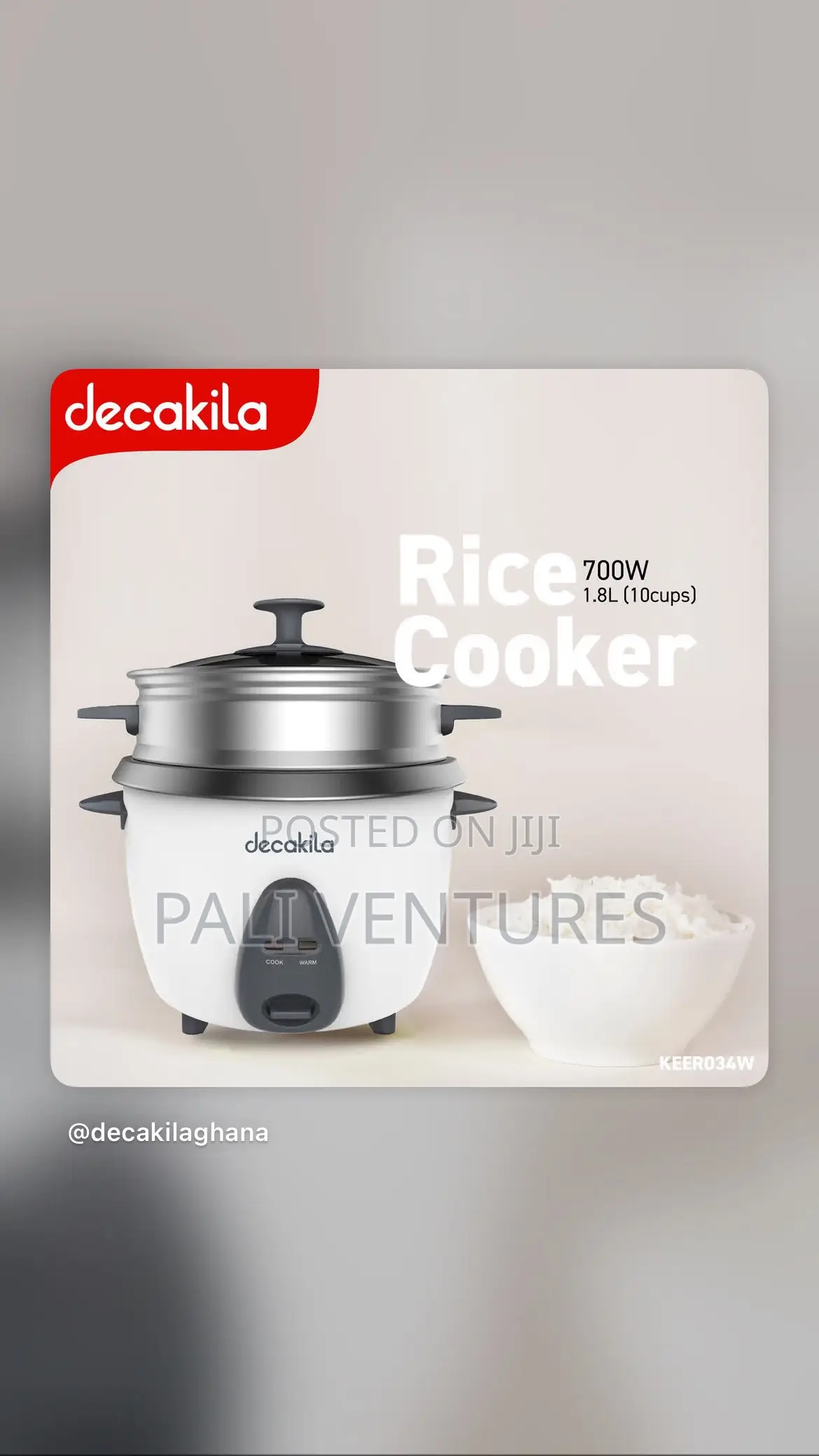 Rice Cooker 1.8L