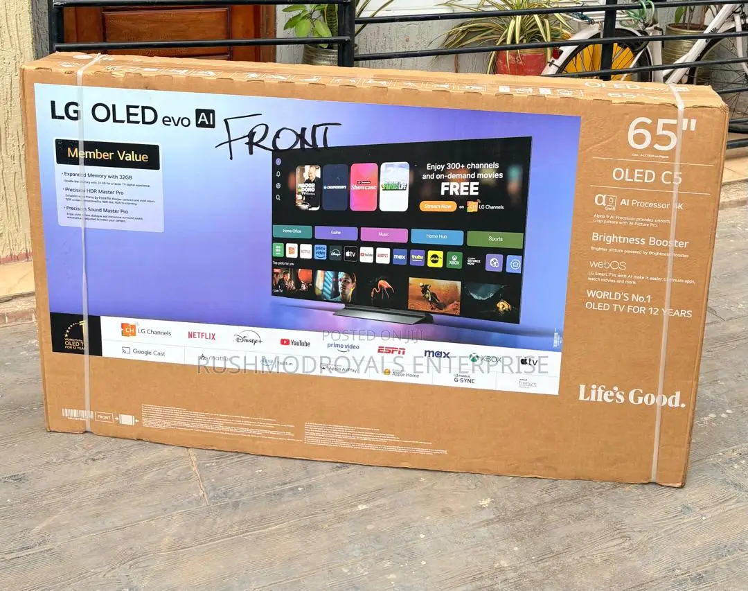 LG 65" Oled Gen 8 Alpha 9 Ai Processor TV