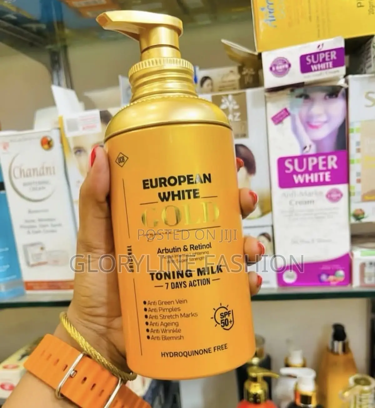 European White Body Lotion