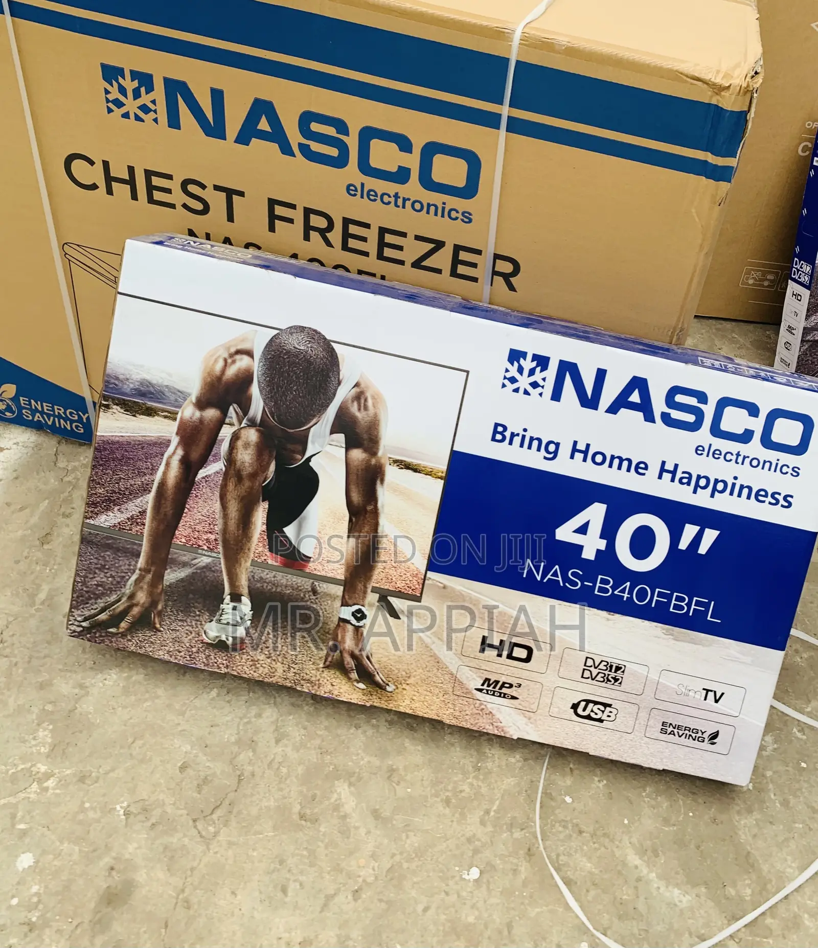 Order Affordable Nasco 40” Full Hd Digital Satellite TV(Black).