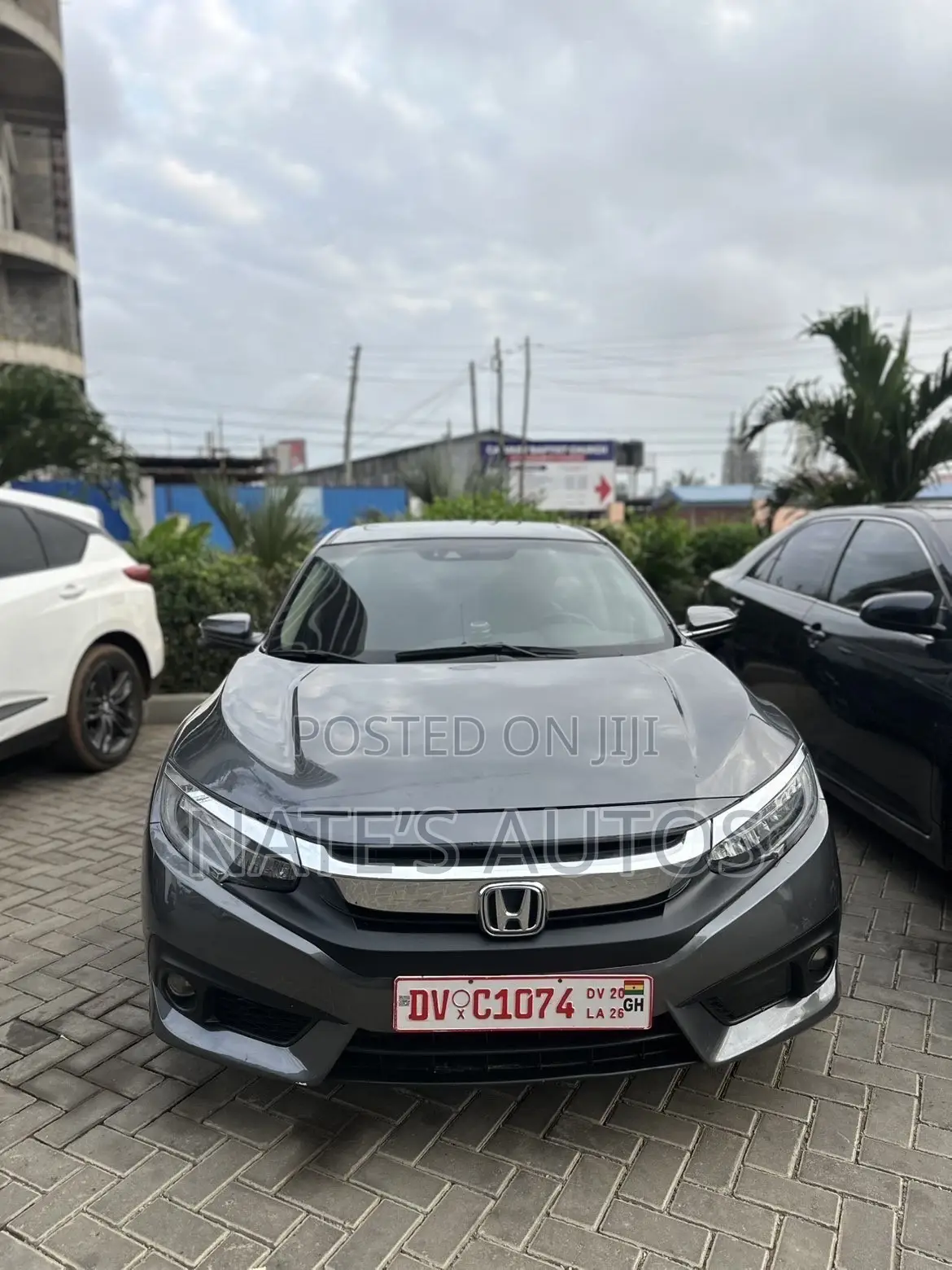 Honda Civic Touring 4dr Sedan (1.5L 4cyl) 2017 Gray