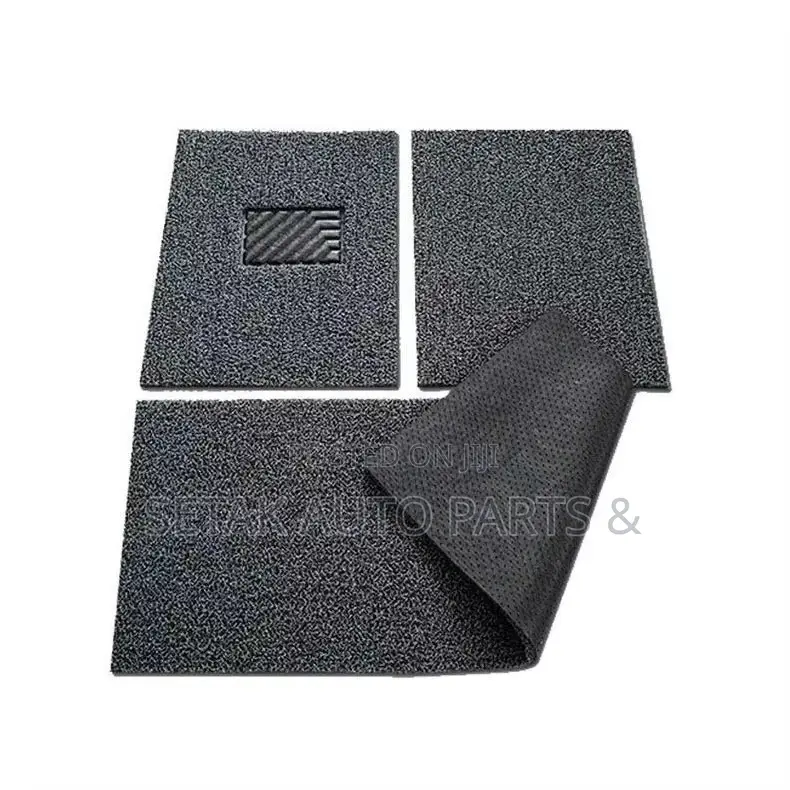 Universal Coil Car Floor Mats Set. Trimmable, Waterproof All-Weather