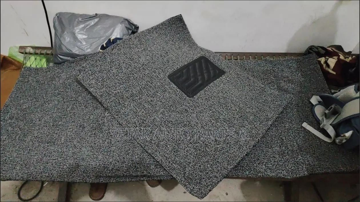 Universal Coil Car Floor Mats Set. Trimmable, Waterproof All-Weather