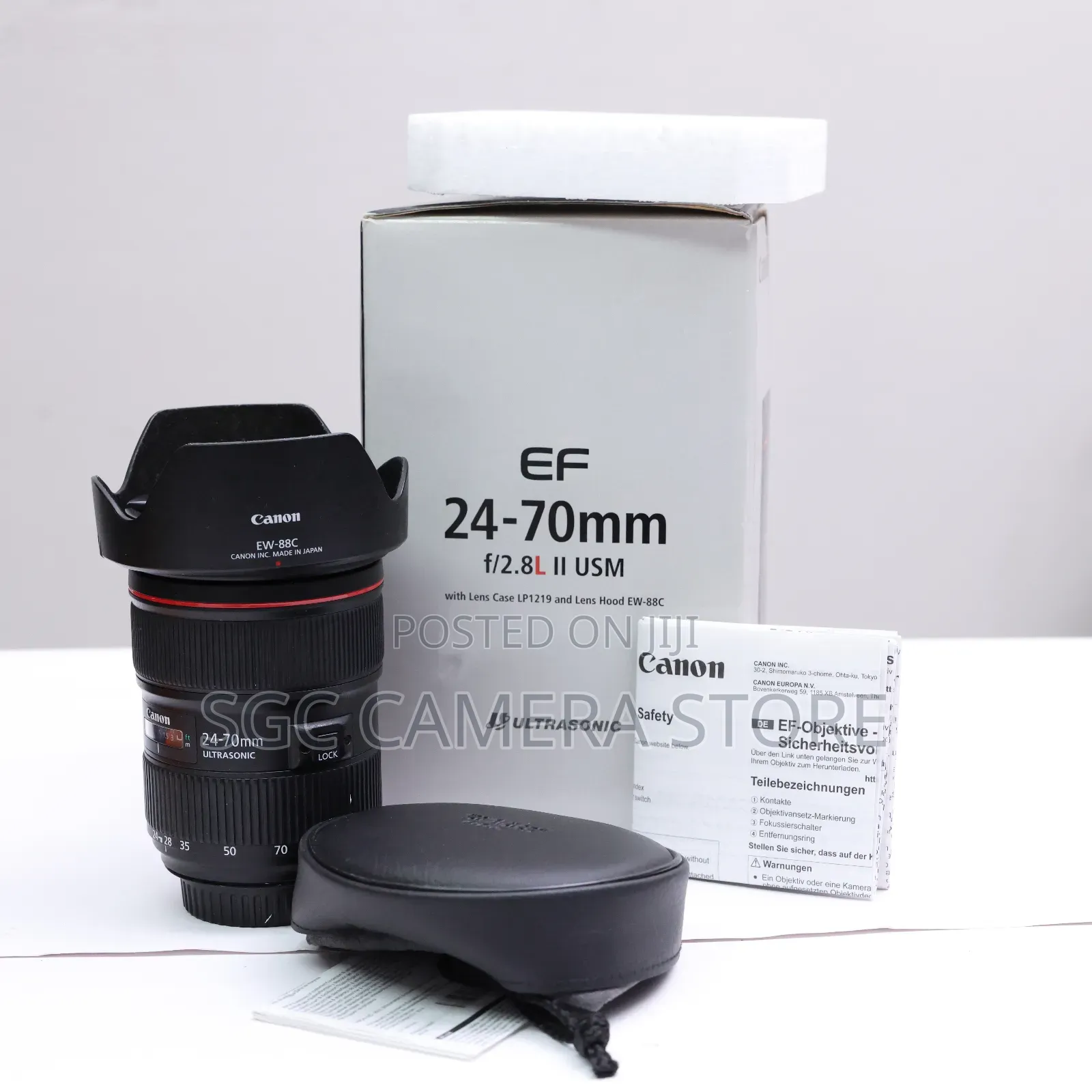 Canon EF 24-70 F2.8 L IS Usm Ii Lens // Opened Box// 6months Warranty