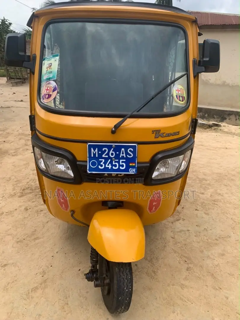 TVS King Deluxe Plus iTouch Start 2026 Yellow