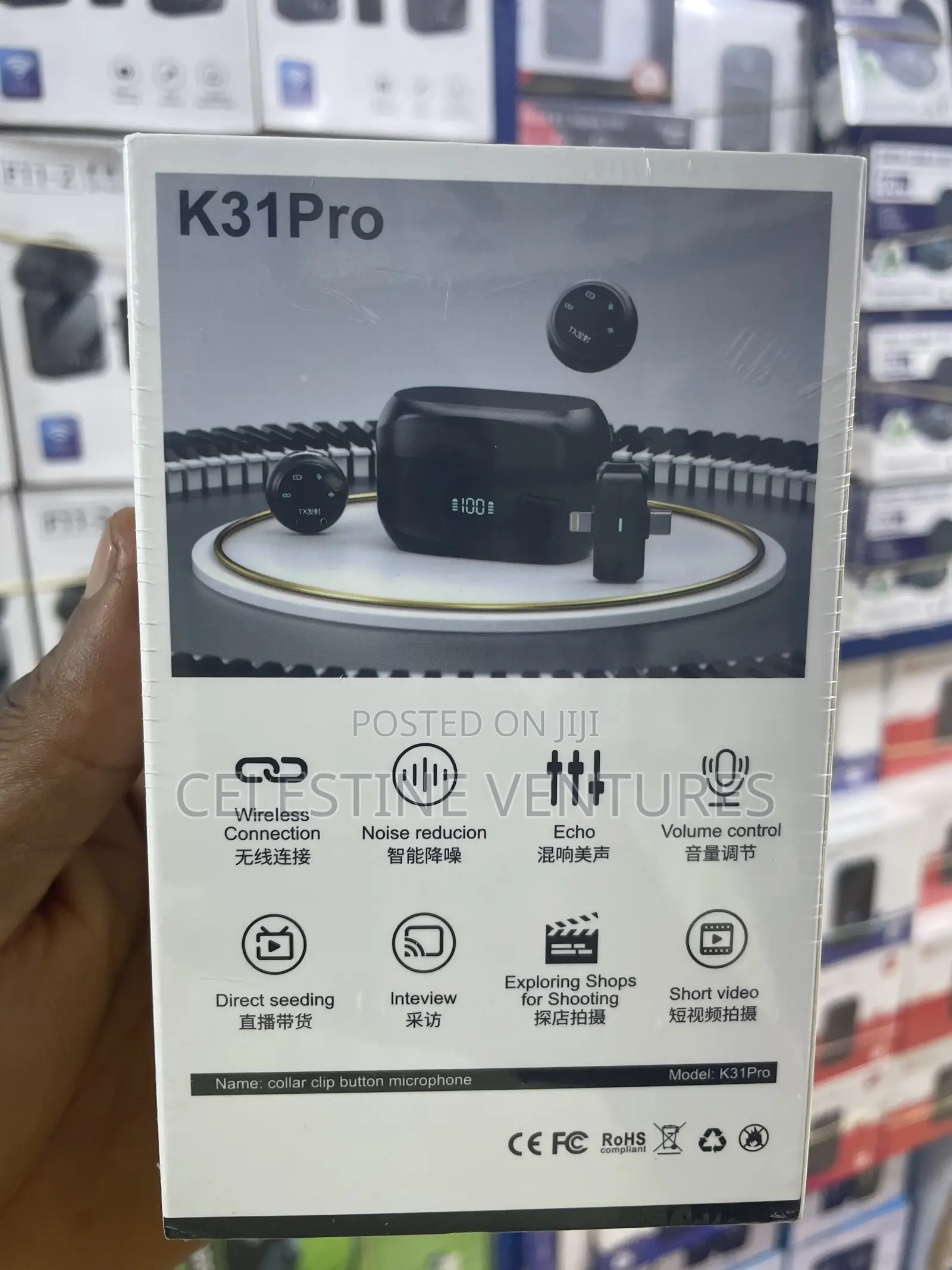 K31Pro Magnetic Microphone