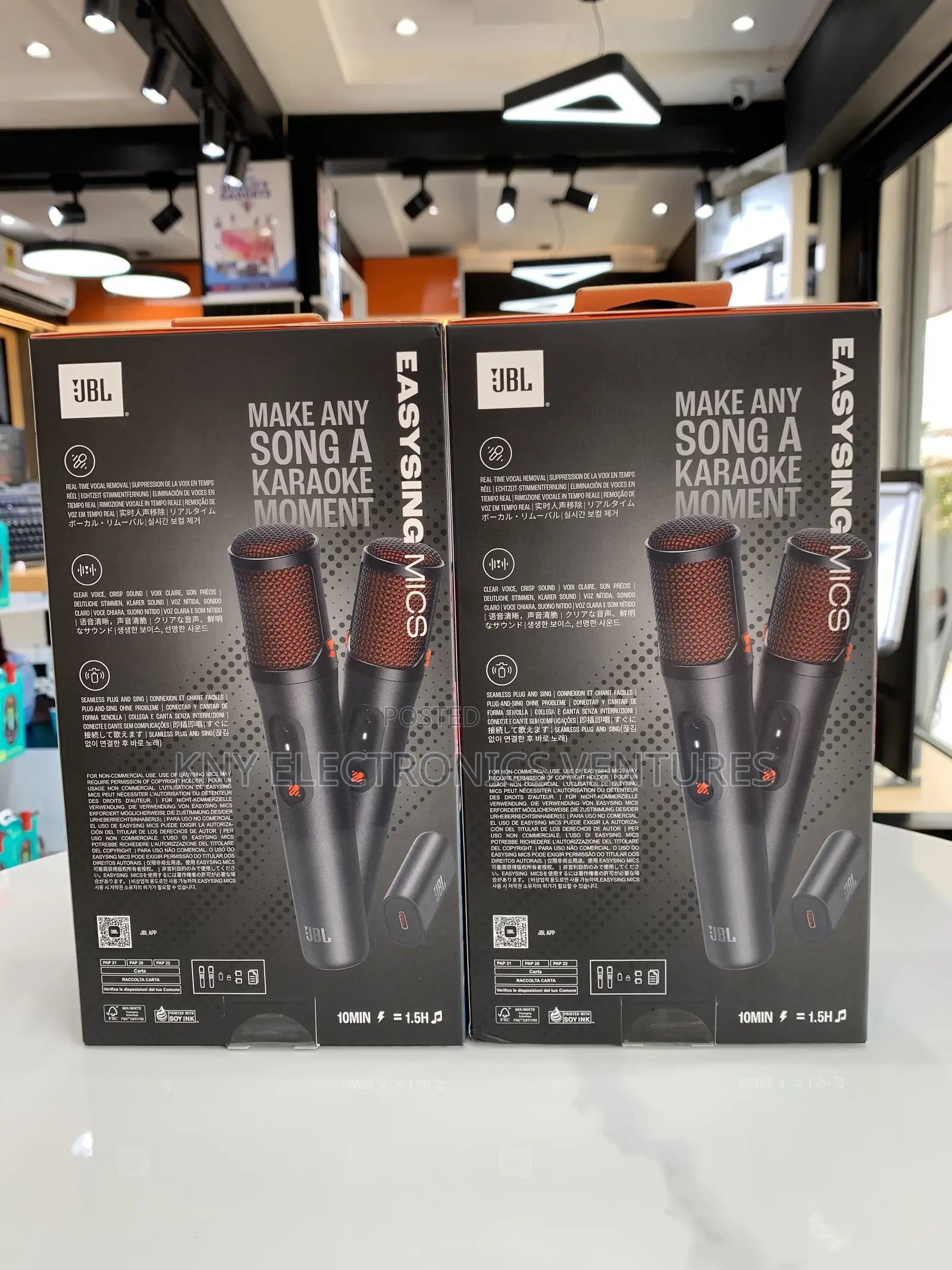 JBL Easy Sing Wireless Microphone