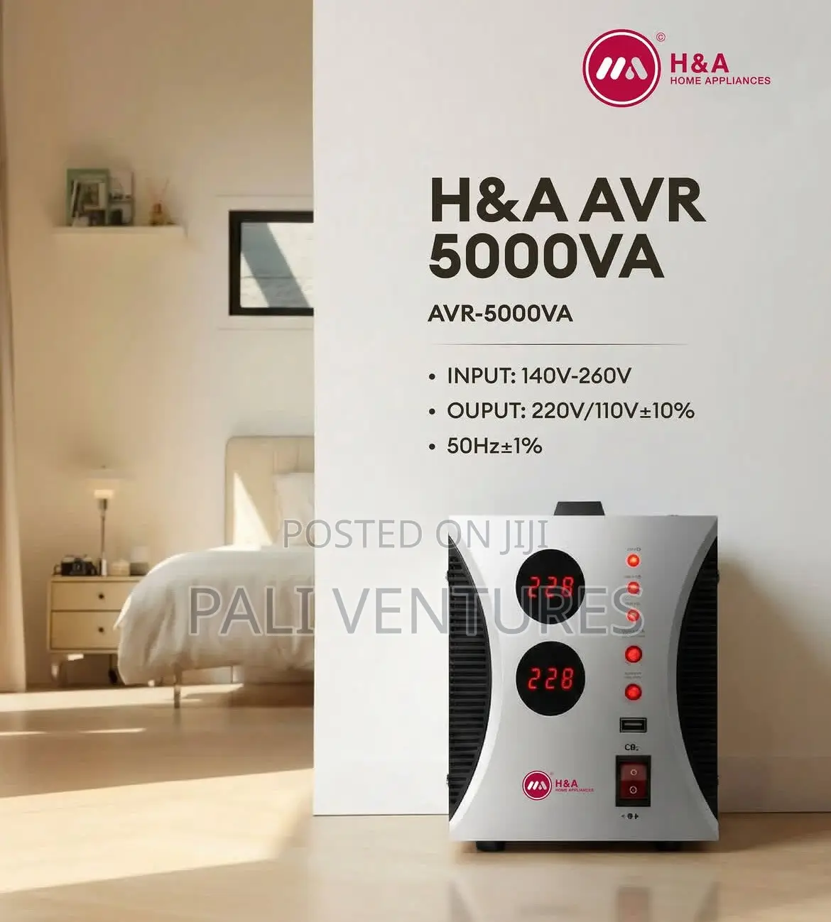 5000VA Automatic Voltage Regulator