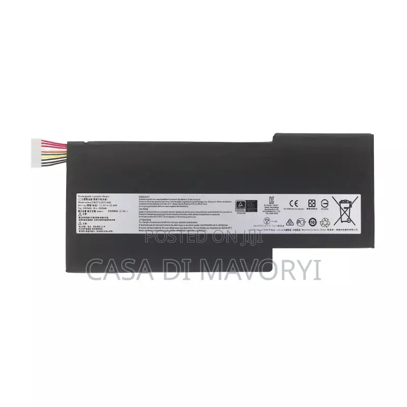 Bty-M6k Battery for Msi Ms 17b4 Ms 16k3 Gf63 Fine 8rd 8rc Gf75 3rd 8rc