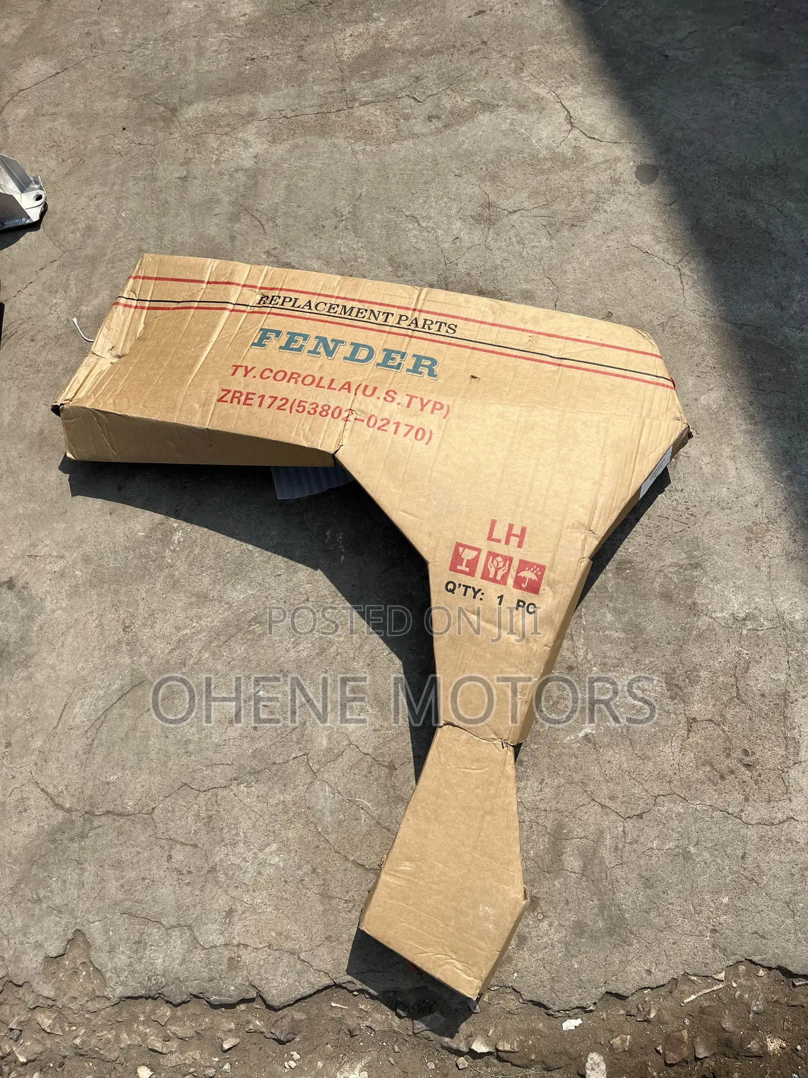 Toyota Corolla 2014-2016 Fender Available