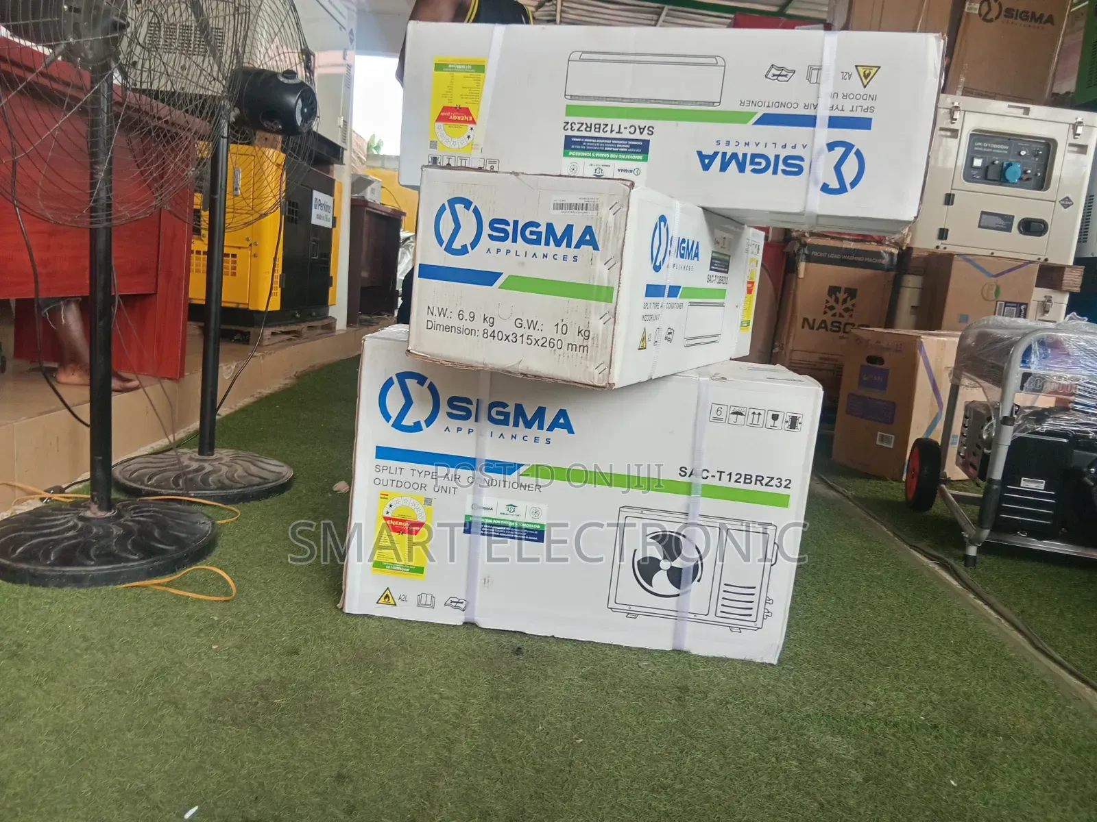 SIGMA Split AC 1.5HP – Efficient Air Conditioning for Your Space