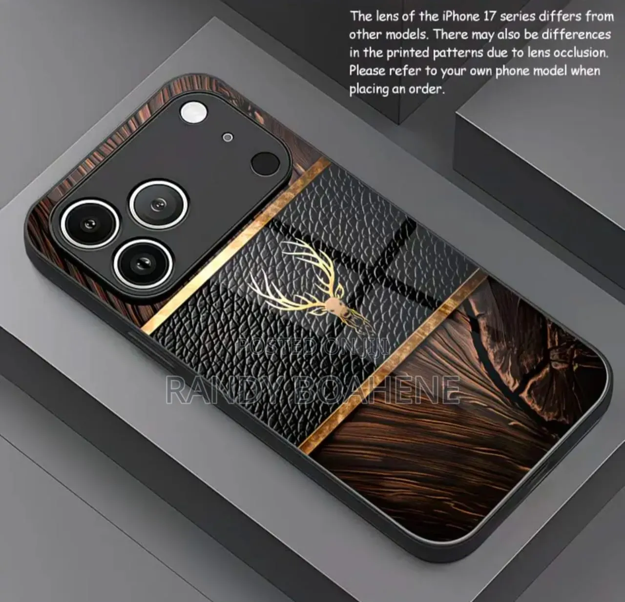 iPhone 17 Pro Max Timber Tread Stag Case