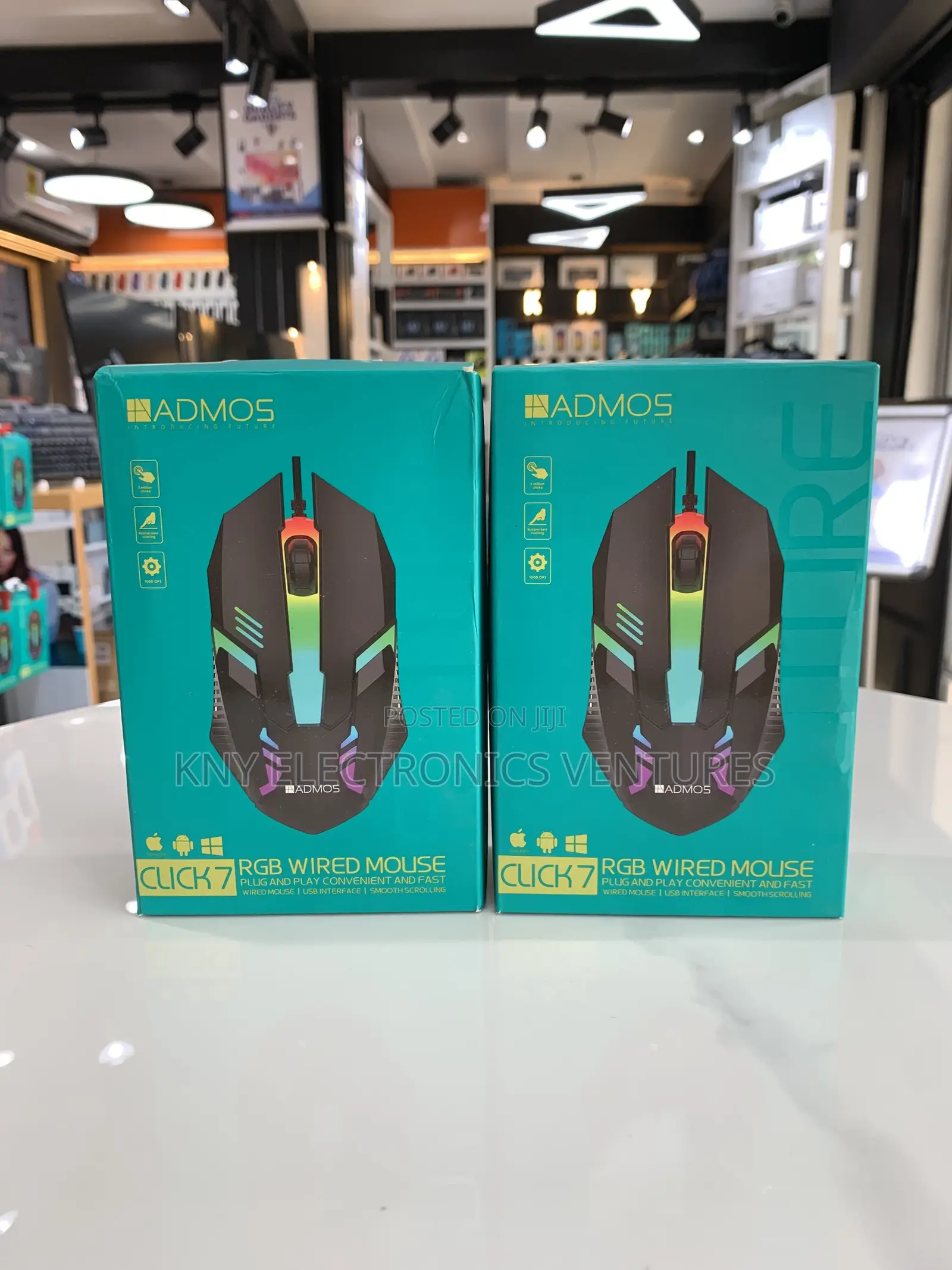 Admos RGB Wired Mouse