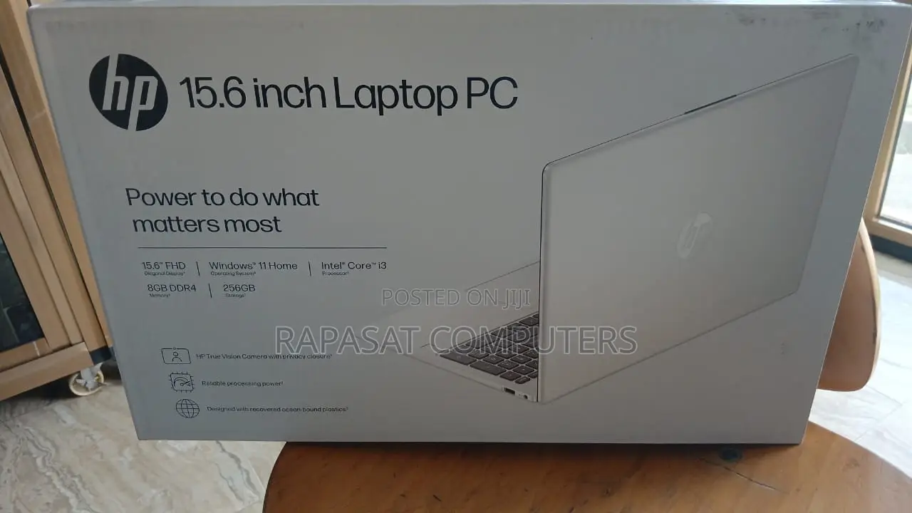 New Laptop HP 15 8GB Intel Core i3 SSD 256GB