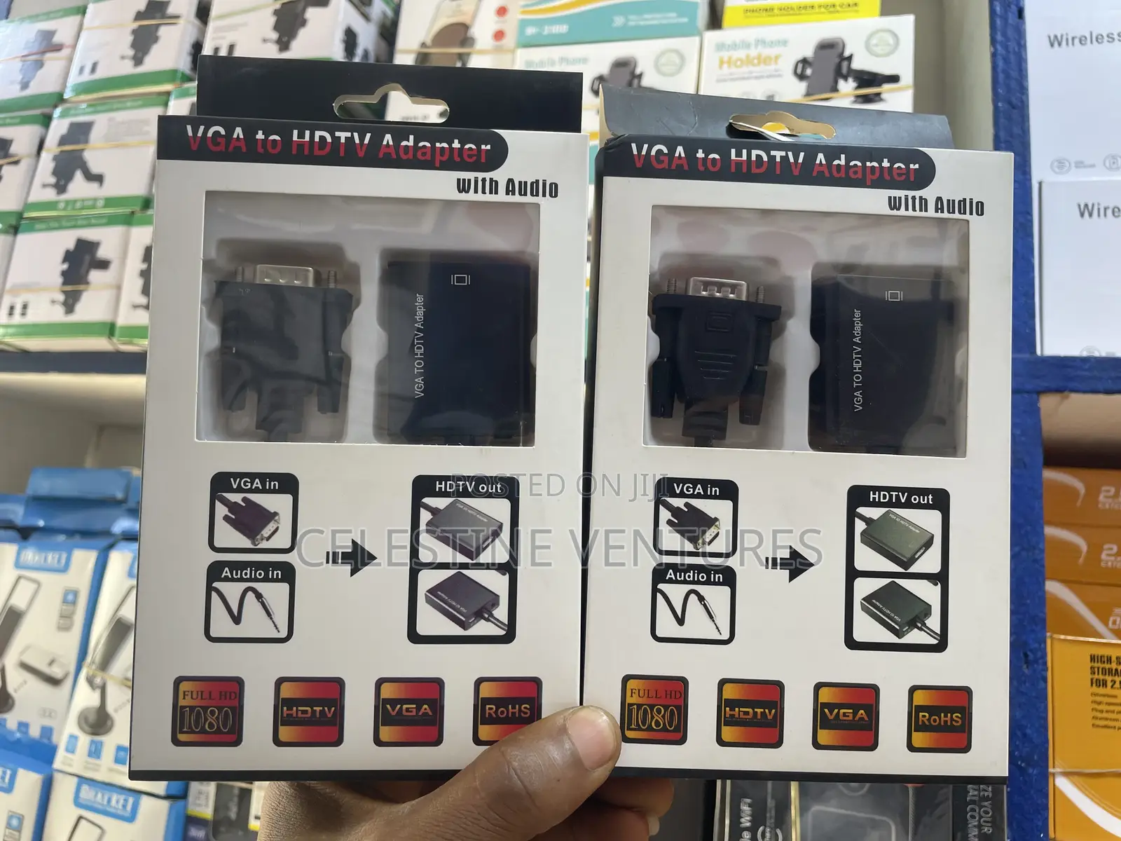 VGA to HDTV Adapter With Audio