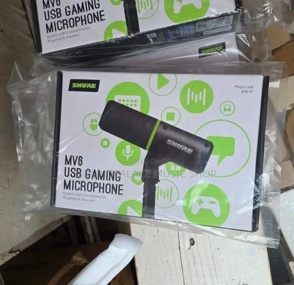 Shure MV6 USB Gaming Microphone