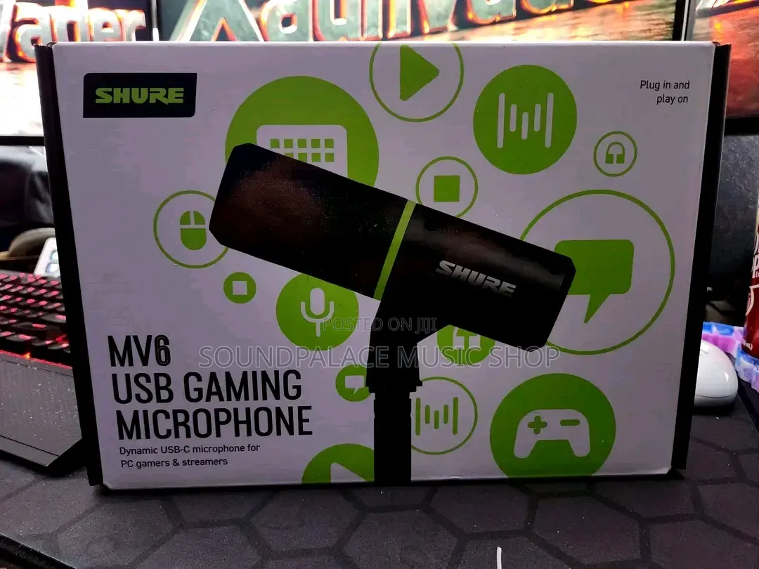 Shure MV6 USB Gaming Microphone