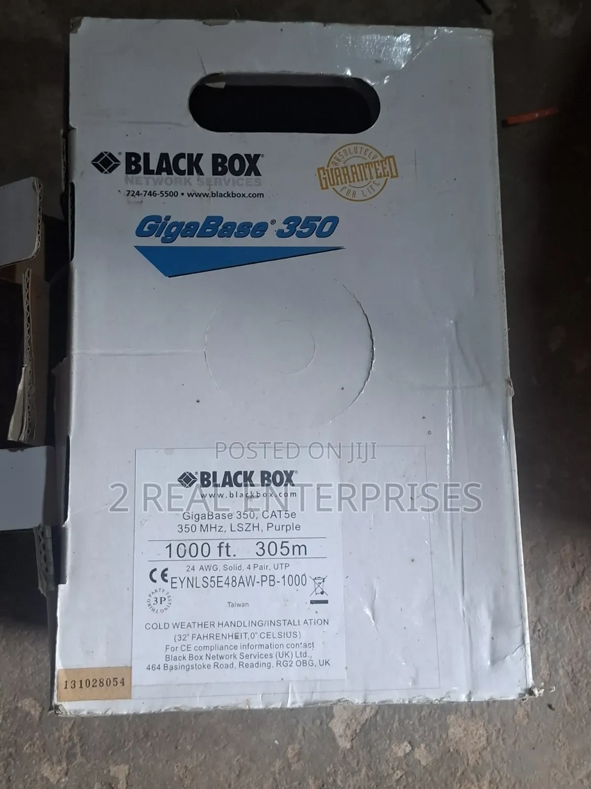 Black Box GigaBase 350 CAT5e Bulk Network Cable