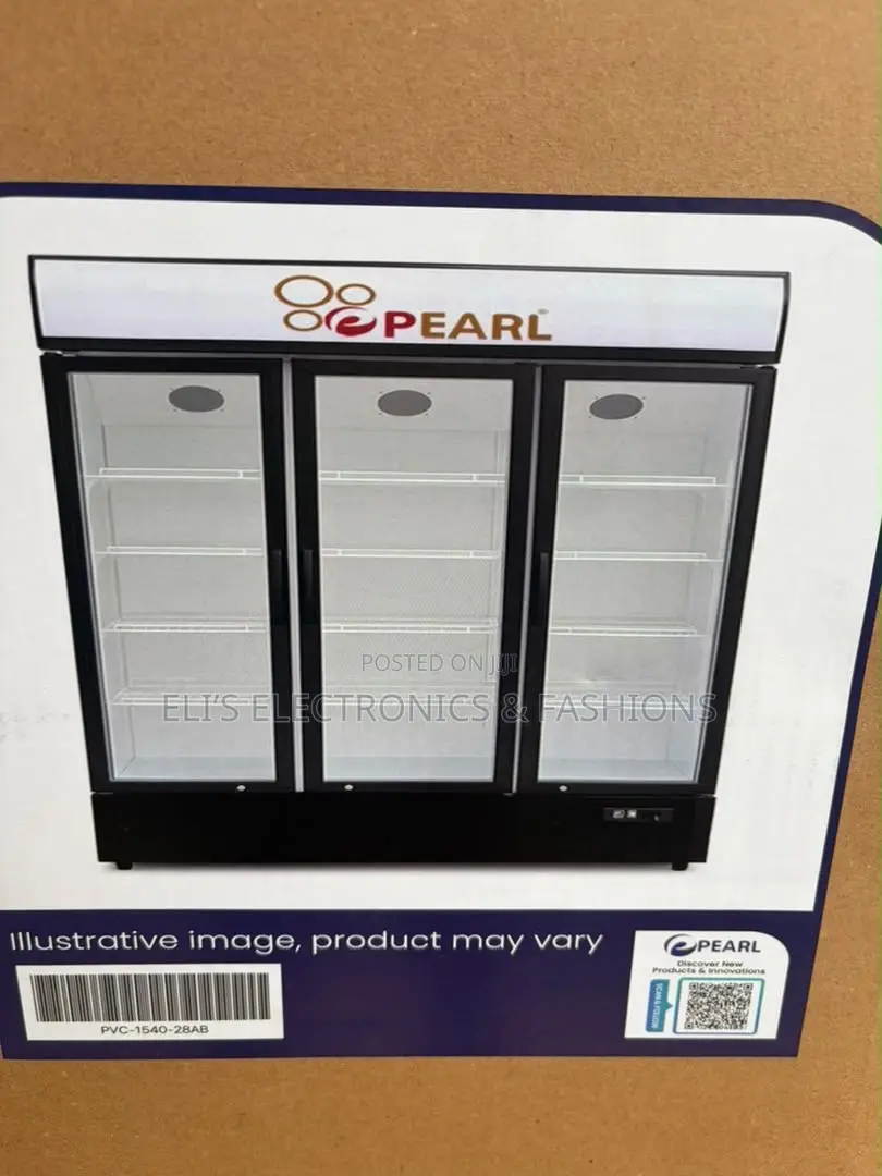Pearl 3 Doors Commercial Beverage Display Fridge