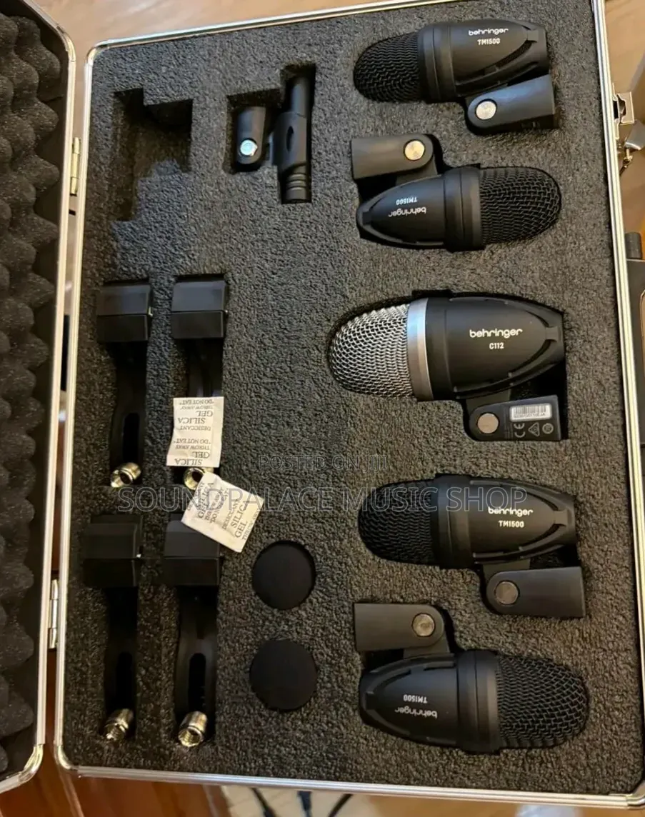 Behringer BC1500, a Premium 7-Piece Drum Microphone Set