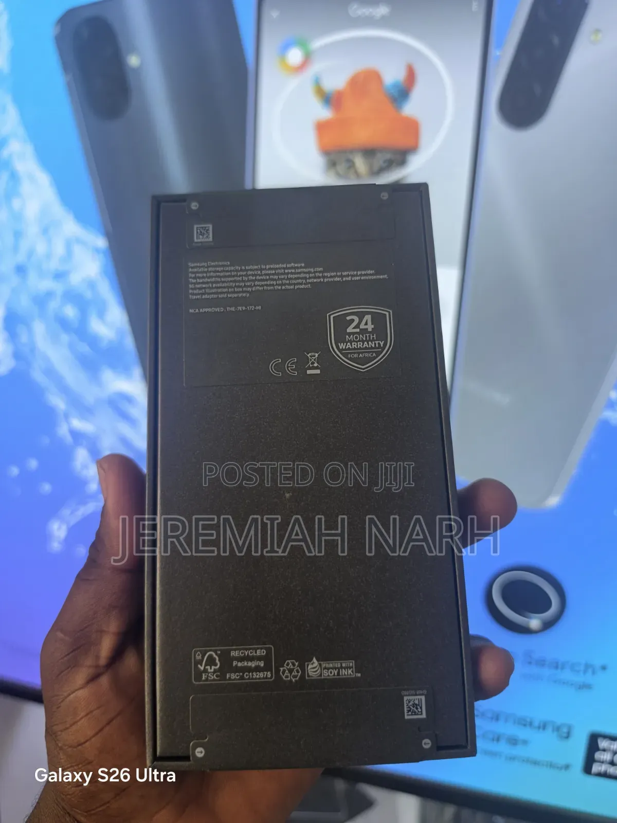 New Samsung Galaxy S25 FE 256 GB Black