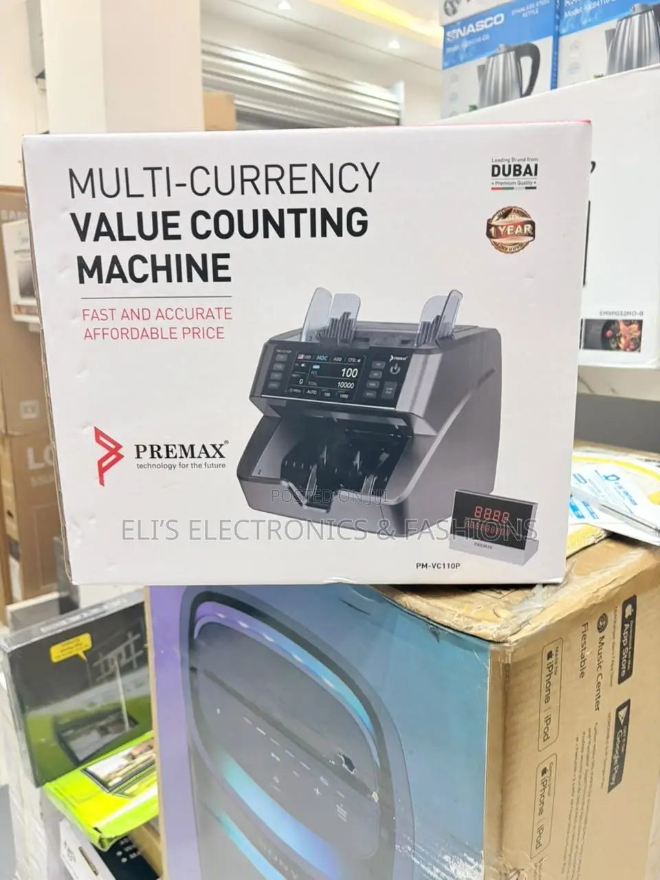 Premax Multi Currency Value Counting Machine