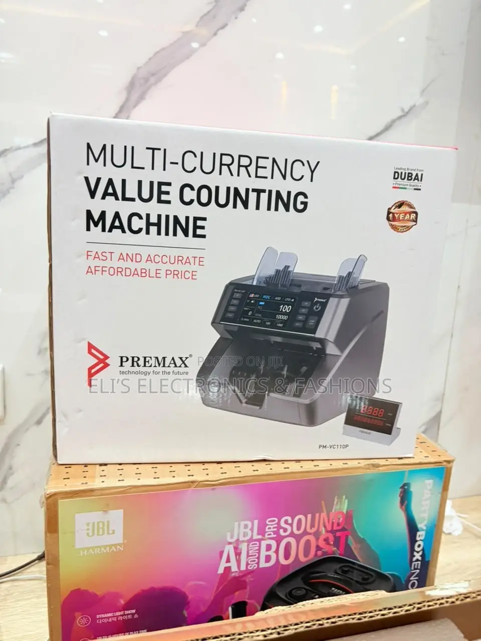 Premax Multi Currency Value Counting Machine