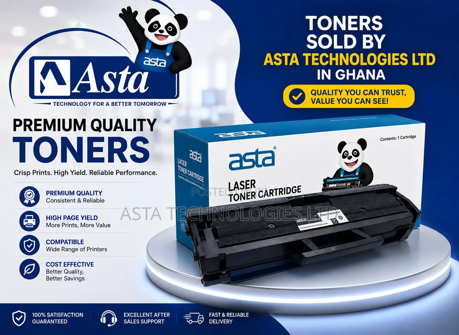 Cartdrige Asta Toners