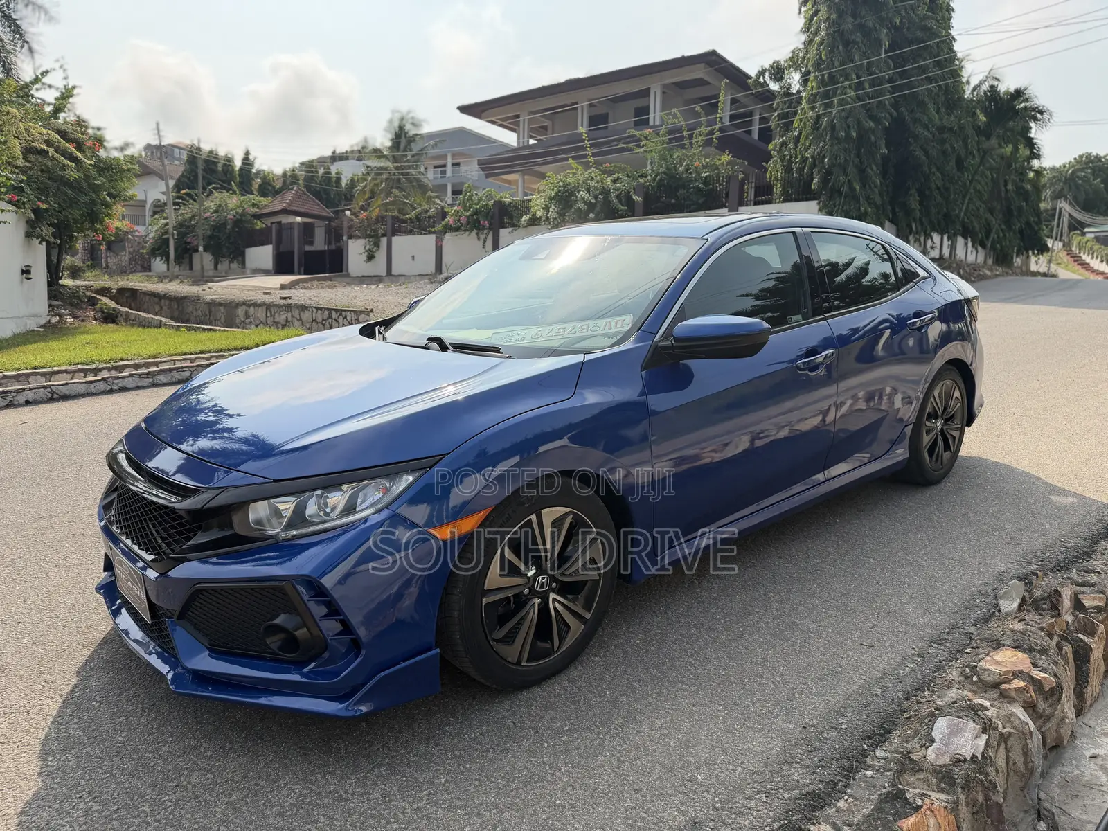 Honda Civic Sport Hatchback 2019 Blue