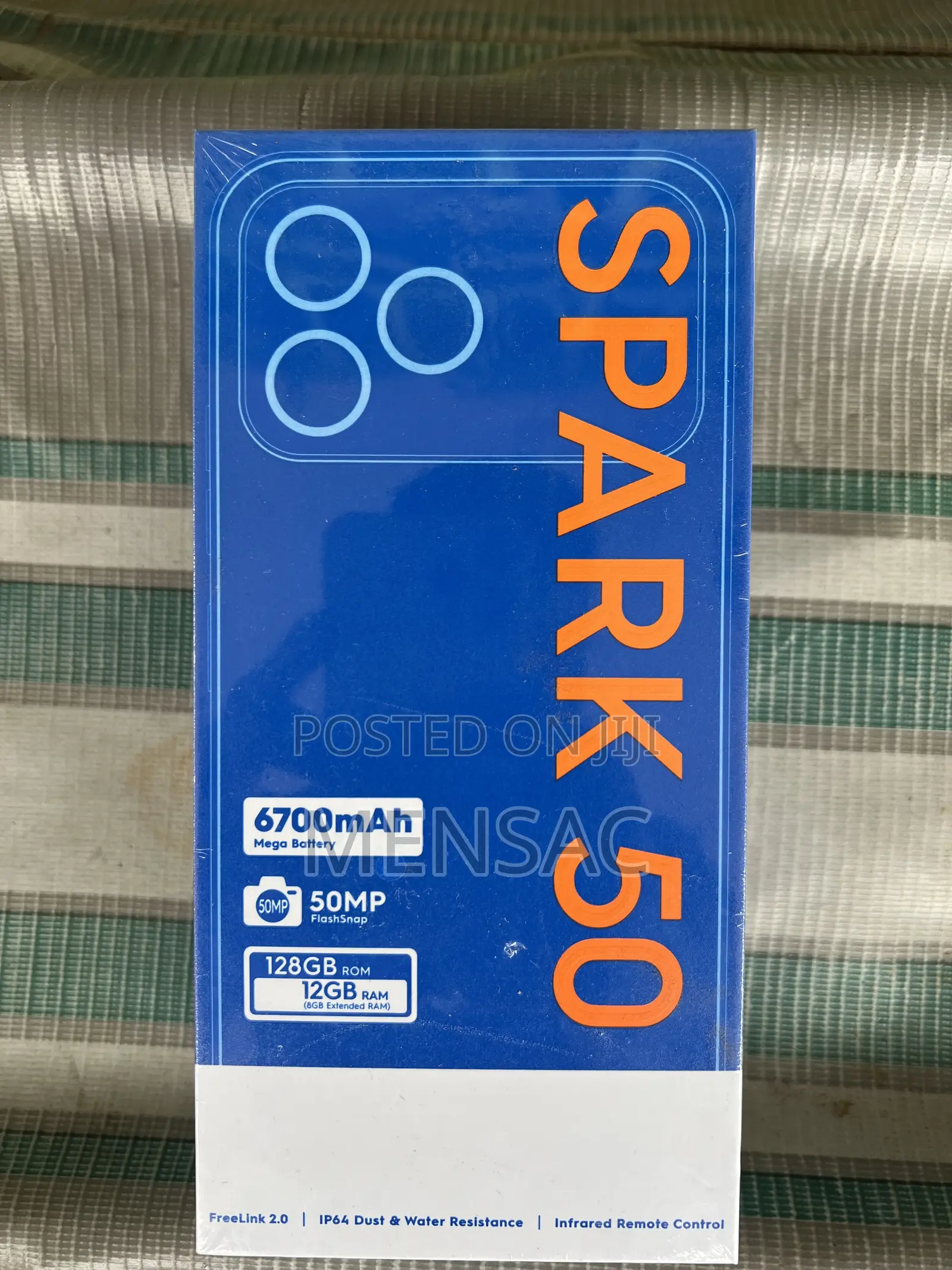 New Tecno Spark 50 128 GB Black