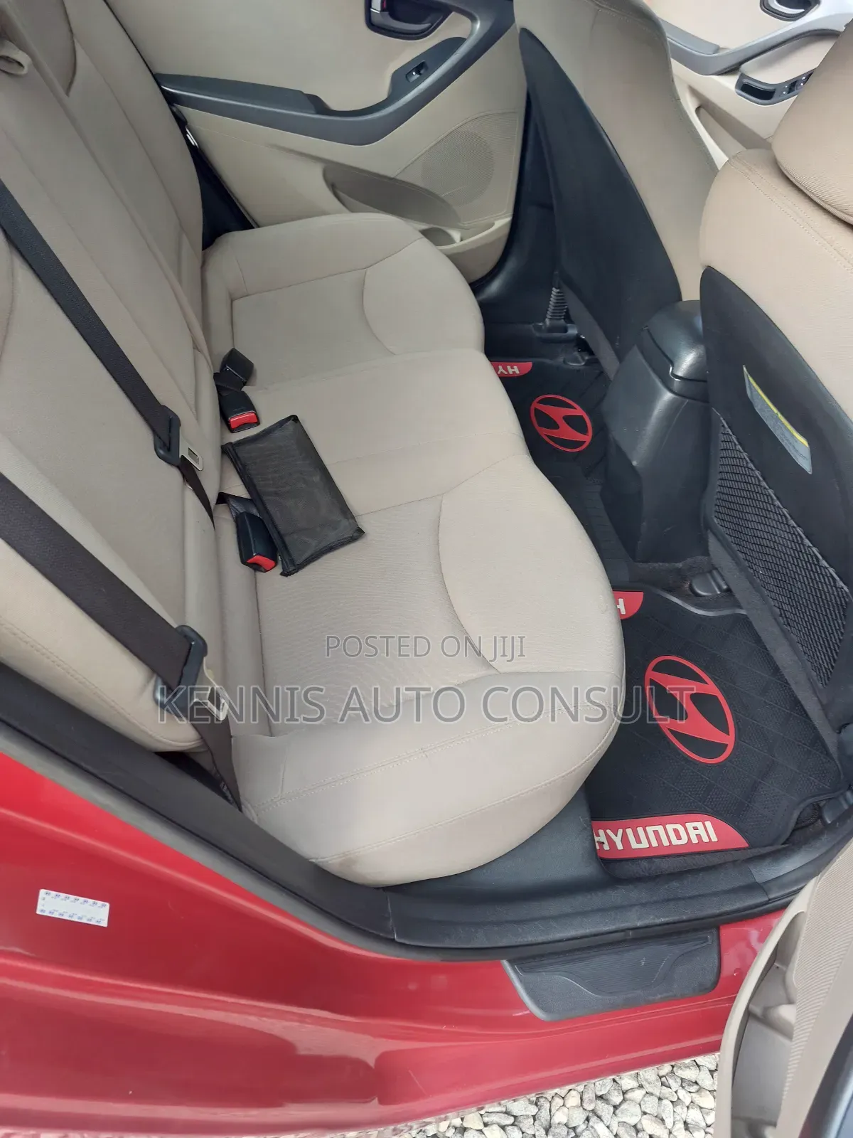 Hyundai Elantra 2013 Red