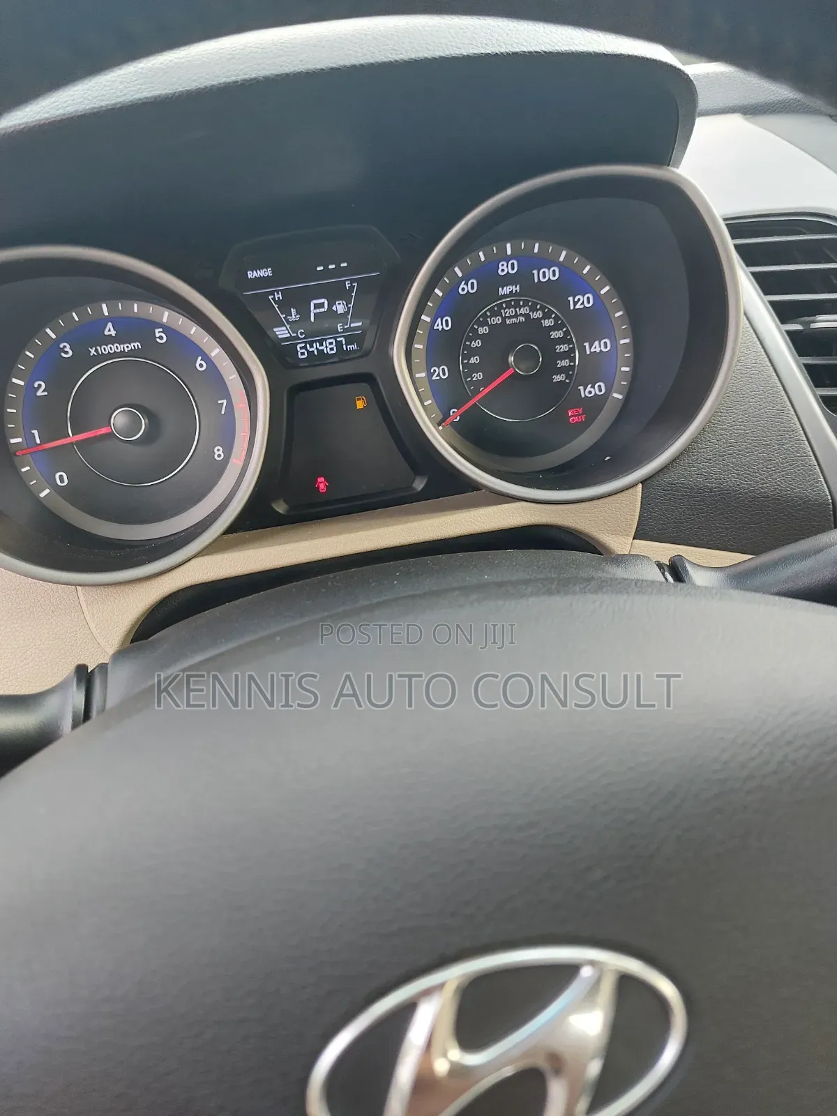 Hyundai Elantra 2013 Red