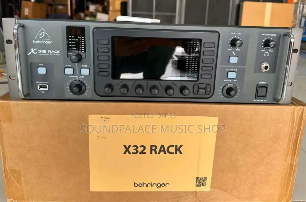 Behringer X32 Rack 40-Input, 25-Bus Rack-Mountable Digital Mixer