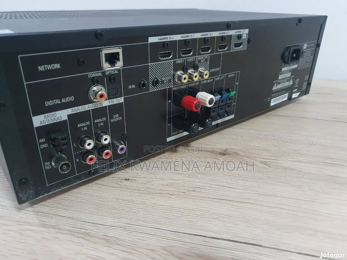 JBL AVR 101 5.1 Channel Receiver With USB, Internet Radio, vTuner