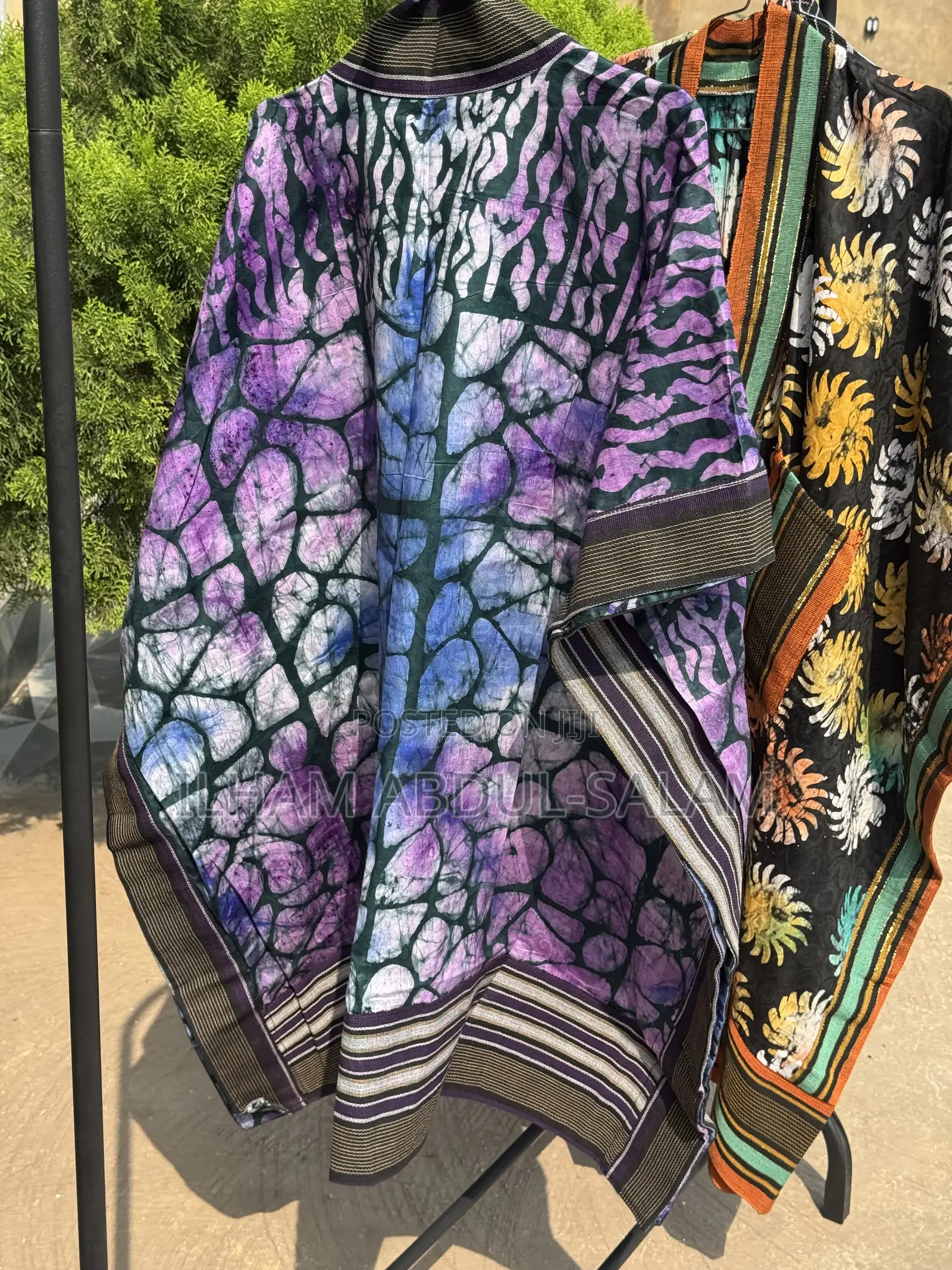 Adire Kimono