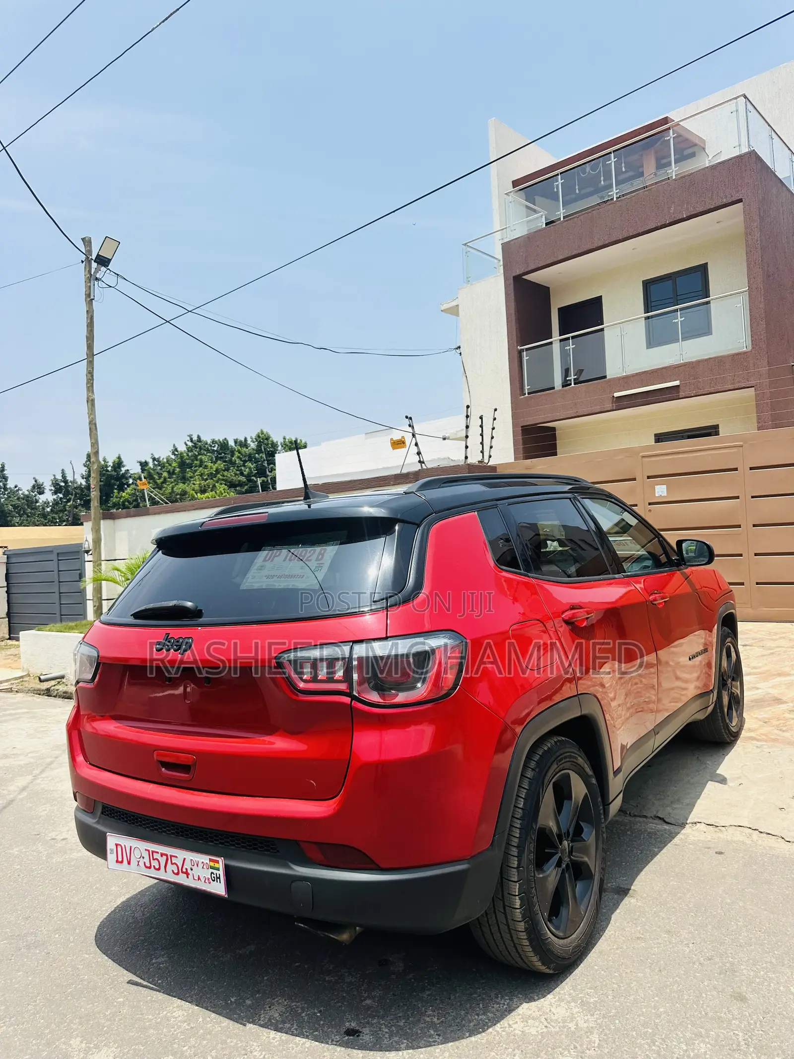 Jeep Compass Latitude 4x4 2020 Red