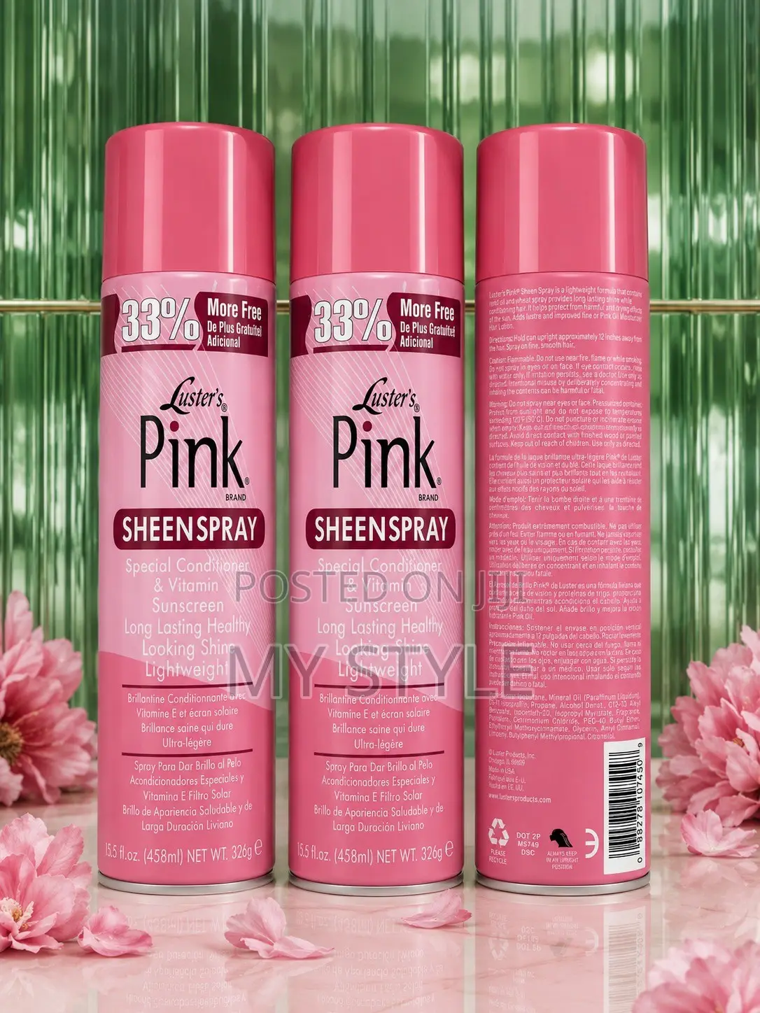 Luster’s Pink Sheen Spray