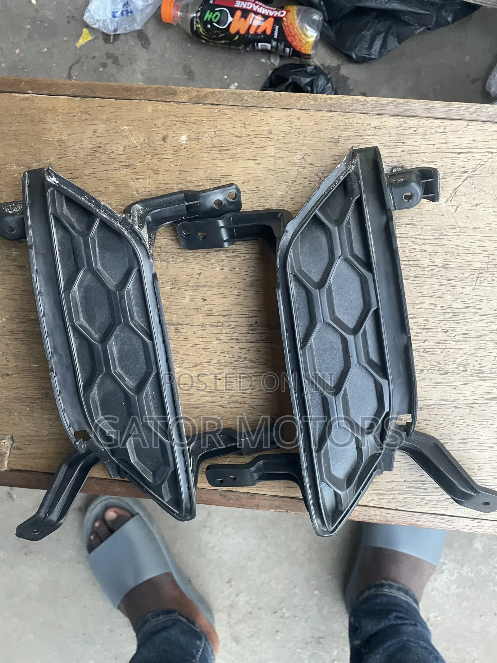 Santa Fe 2019 2020 Sealed Foglight Covers (Pair)