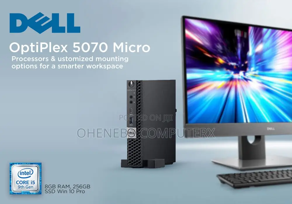 Desktop Computer Dell Optiplex 5060 8GB Intel Core i5 SSD 512GB