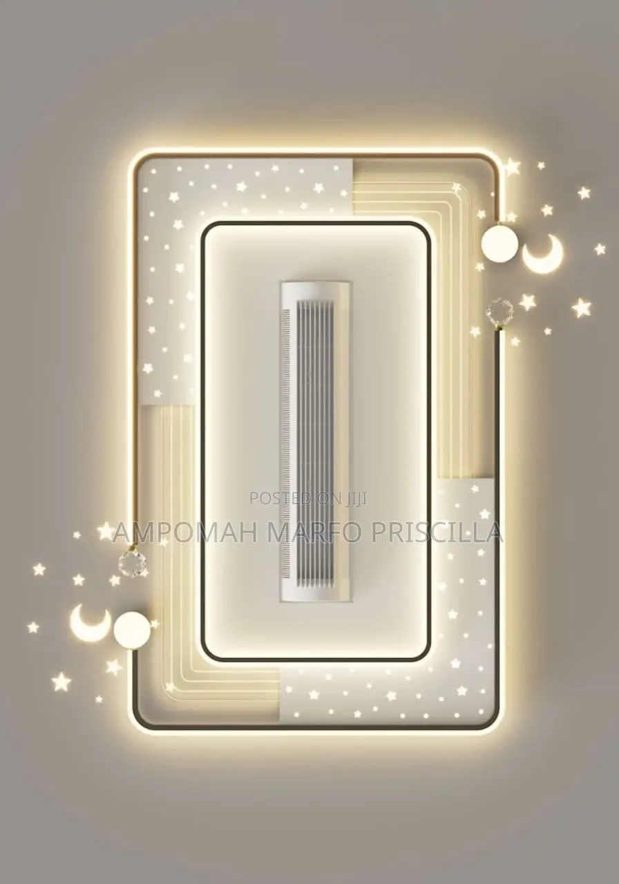Luxury A.C Fan With Light, Voice Control Remote Control