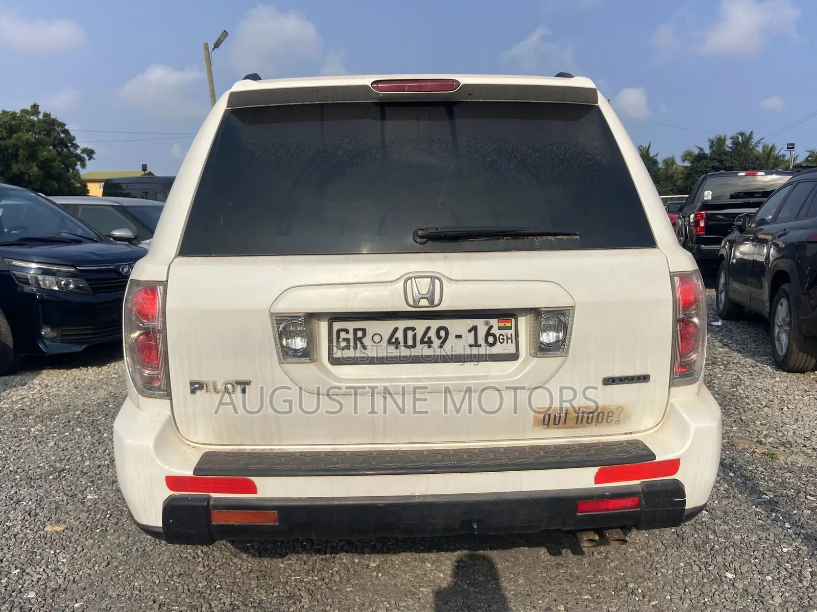 Honda Pilot EX 4x4 (3.5L 6cyl 5A) 2007 White