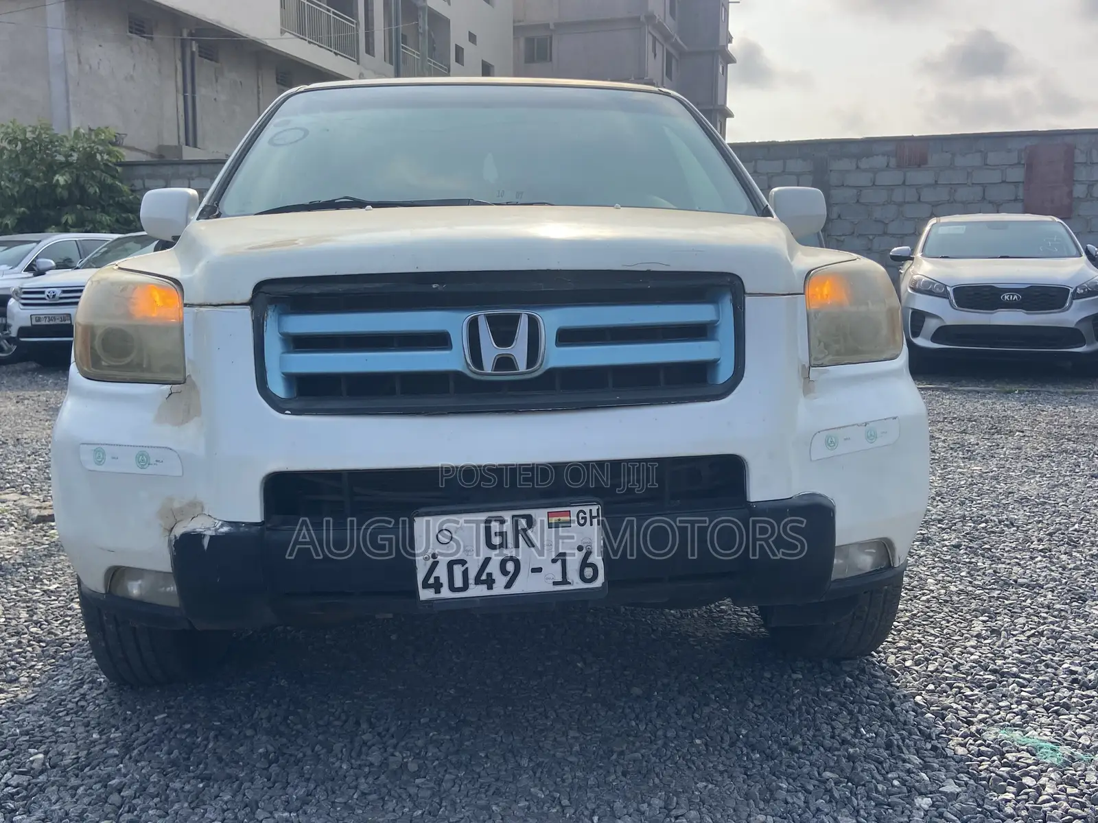 Honda Pilot EX 4x4 (3.5L 6cyl 5A) 2007 White