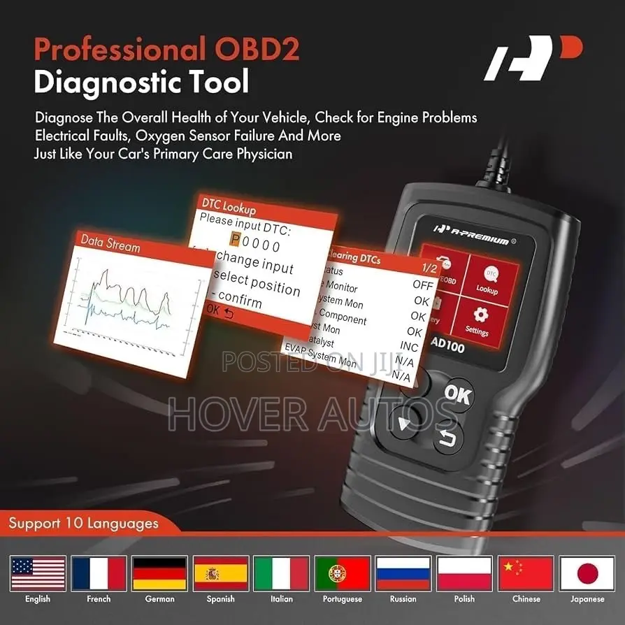 Car Diagnostic Tool OBD Scanner