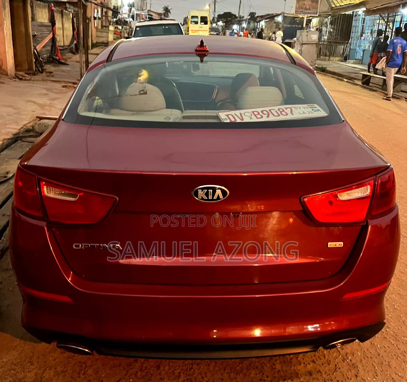 Kia Optima EX 4dr Sedan (2.4L 4cyl 6A) 2015 Red