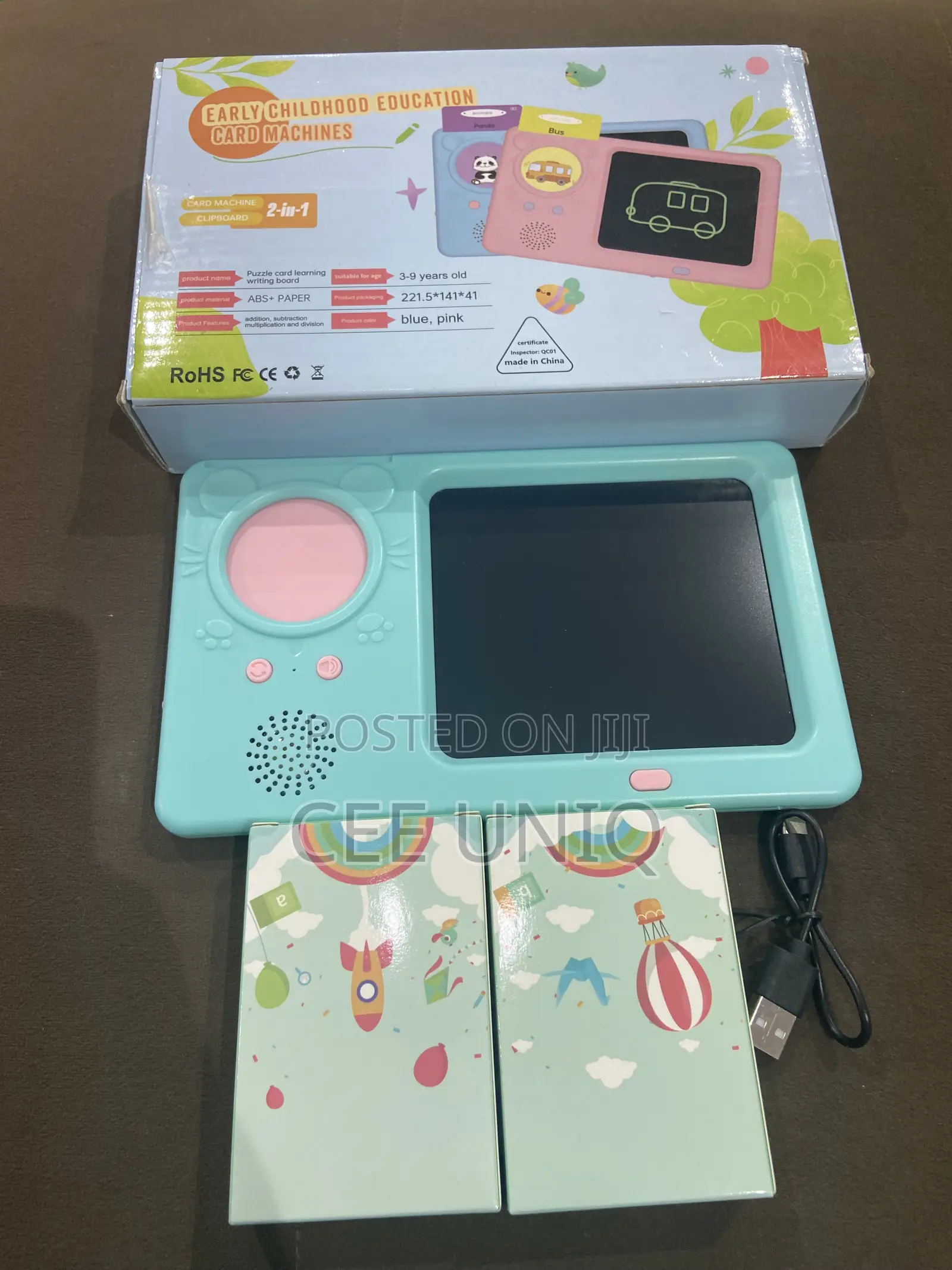 2 in 1 Card Reader With LCD Writing Board